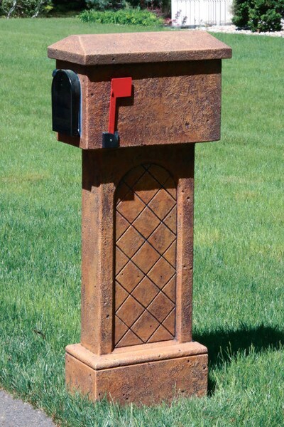 Cement Mailbox Grand Scale Unique Artwork